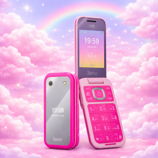 PinkCell™ - Barbie Flip Phone