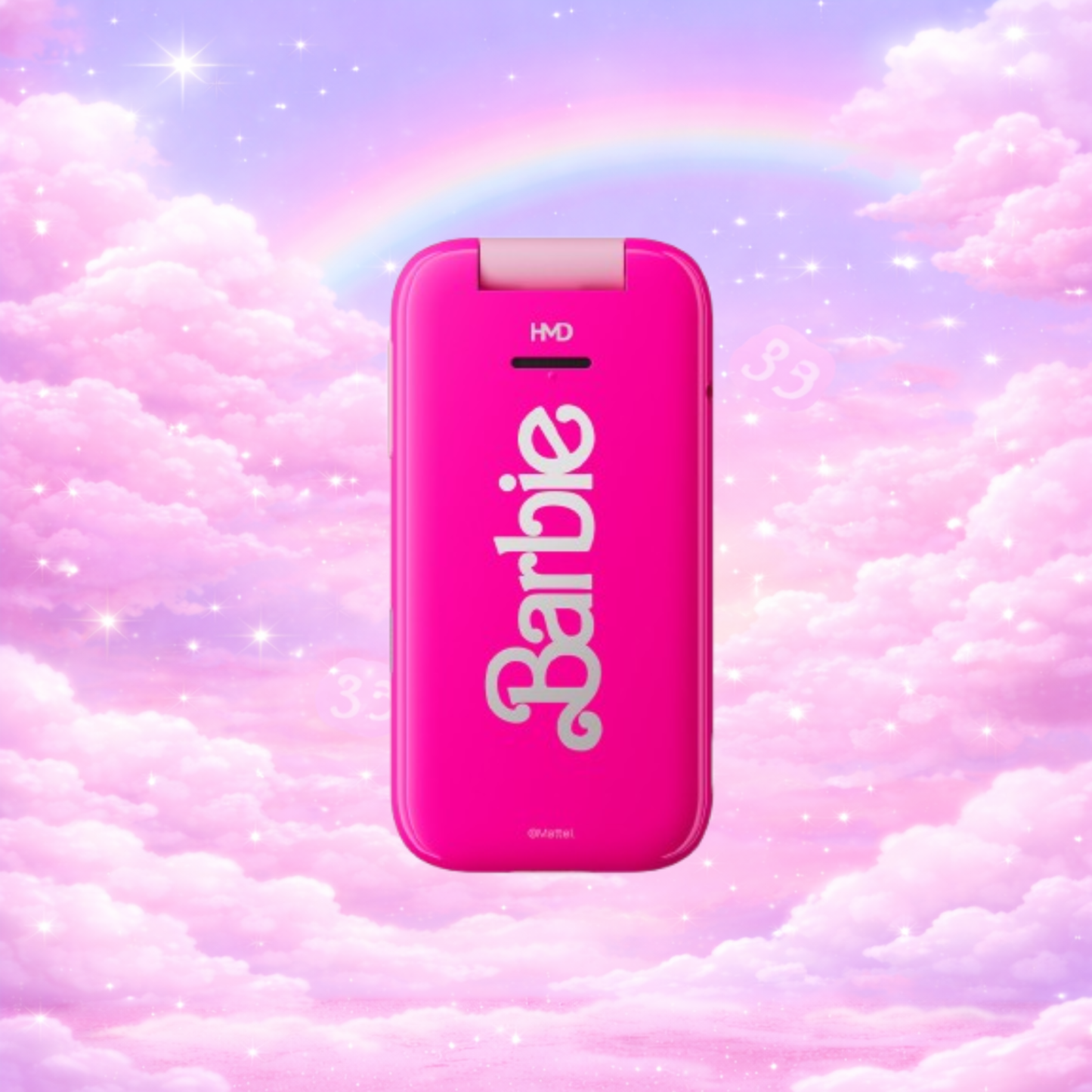 PinkCell™ - Barbie Flip Phone